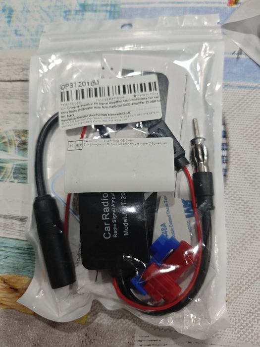 Amplificador FM auto