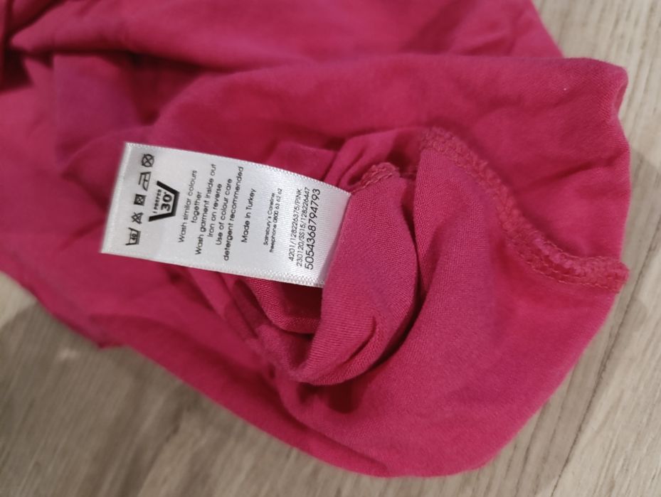 TU duża różowa bluzka top ramiączka r. 20