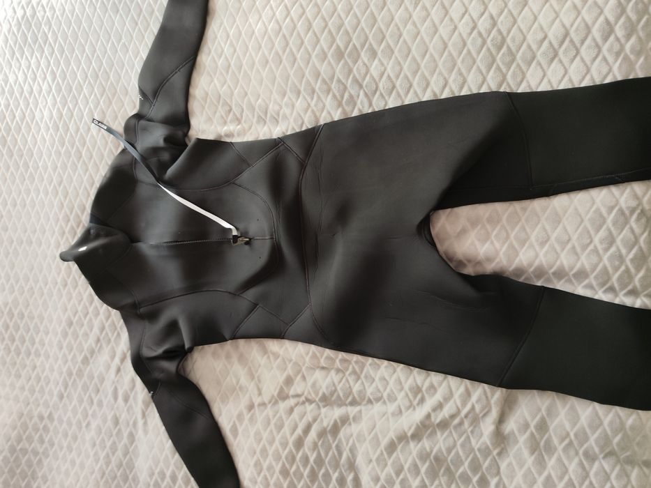 Fato de Surf 500 Neoprene 4/3 mm Homem Preto