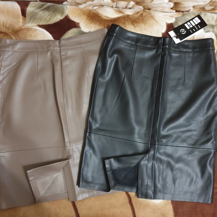 Спідниці екошкіра 46 розмір