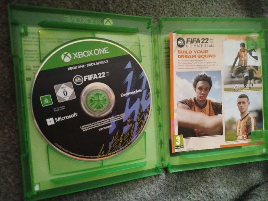 Диск Fifa 22 + Диск Doom