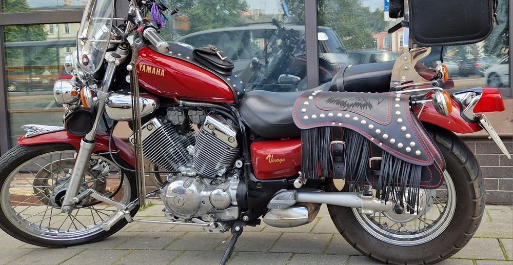 Sakwy motocyklowe skórzane Usztywniane