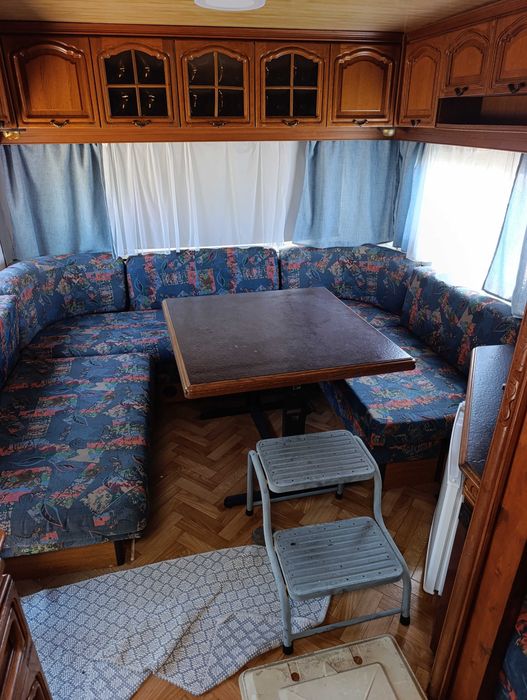 Caravana Hobby 610 (1990) — Eixo Duplo / Com Documentos / Ideal p/ Projeto ou Terreno