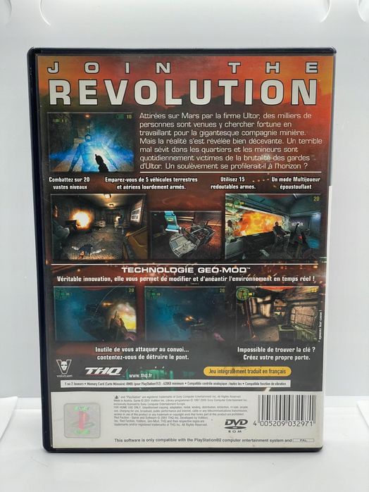 Red Faction PS2 (FR) Po Francusku
