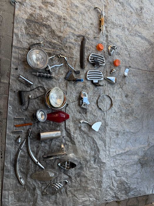 Yamaha Wild Star 1600 - Lampa Przednia, Lampa Tylna, Sety