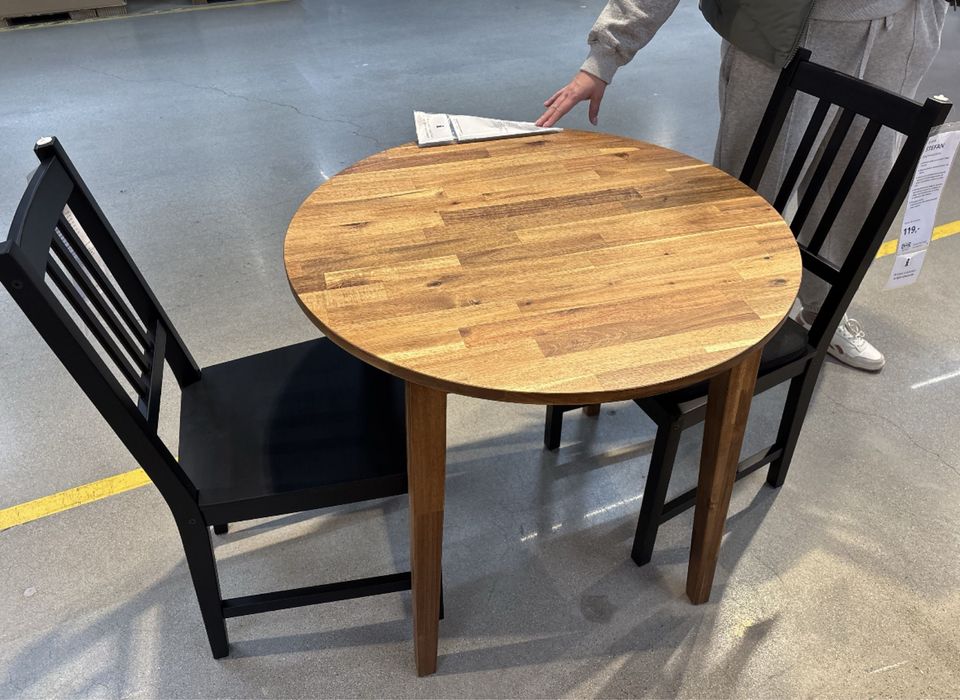 Nowy drewniany stół Nackänas Ikea
