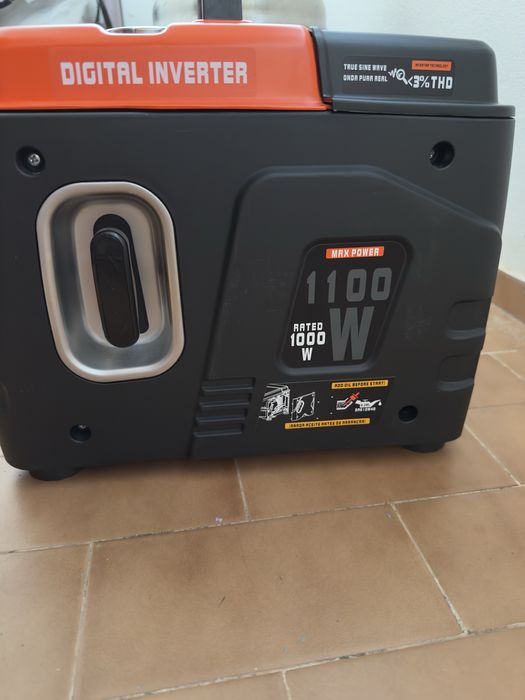Gerador Inverter GENERGY LIMITED 1000i Como Novo