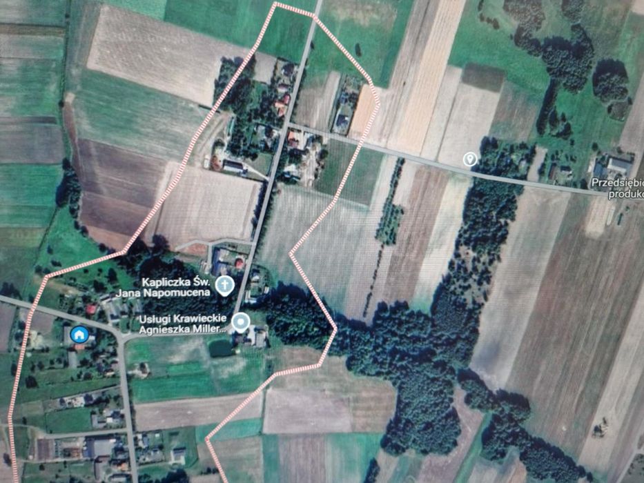 Działka budowlana 1500m kwadratowych okolice Strykowa - Widok 3