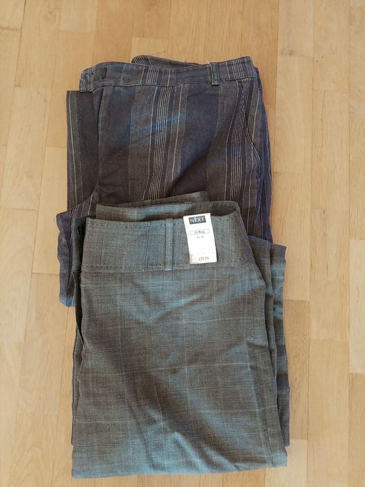 Spodnie damskie. Kpl 2 szt. szeroka nogawka