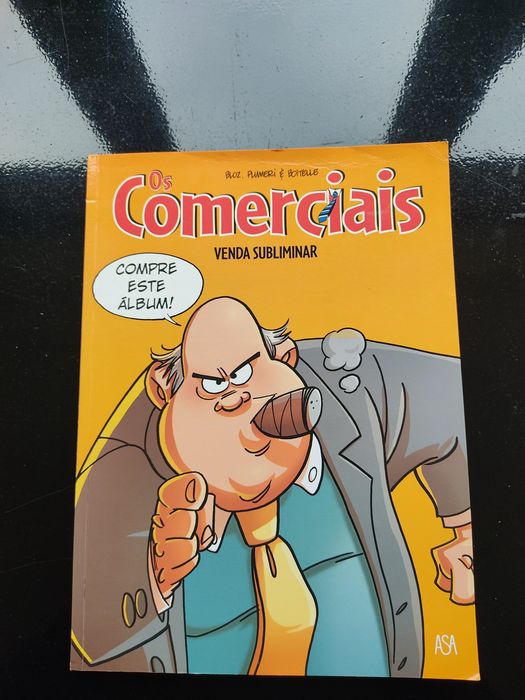 Livro BD Os Comerciais