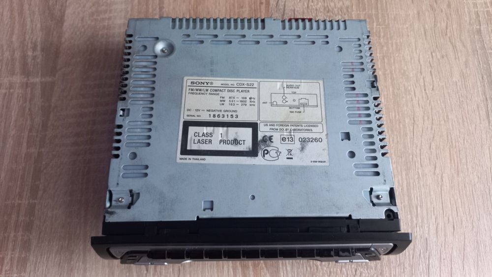 Магнітола Sony cdx-s22 Bluetooth