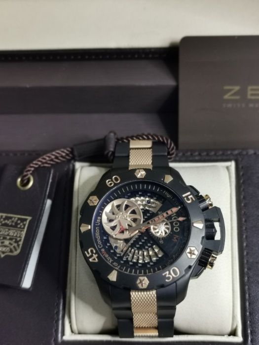 Zenith Xtreme cronometro el primero 1000m. titanio oro