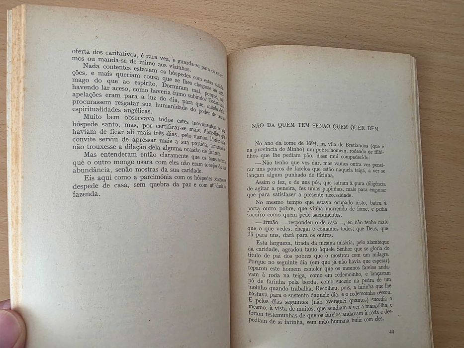 Livro "Nova Floresta" de Manuel Bernardes
