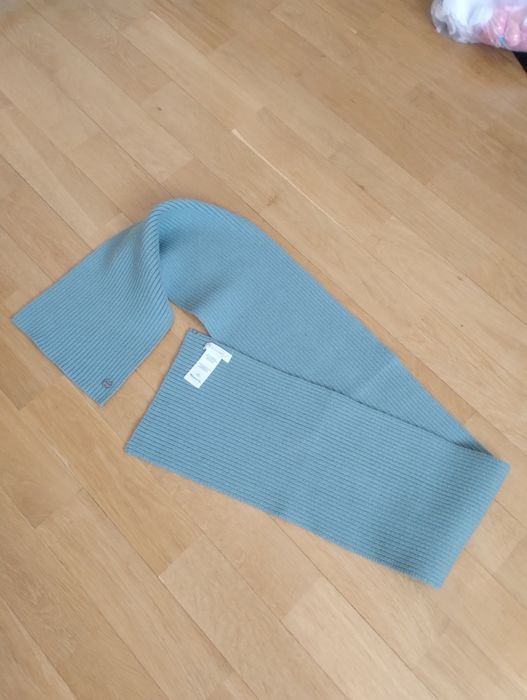 Szal niebieski prążki  Tamaris