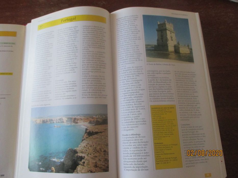 O grande livro das estradas da Europa