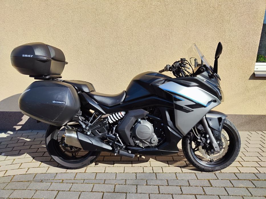 CF Moto 650 GT | 2024 | kufry | tracer 7 9  V-Strom versys 650 tenere 700 fz8 Fazer cb 650 CBR fz6 hornet 600 cbf ninja z sv gsx-s gsr 750 f 700 gs
