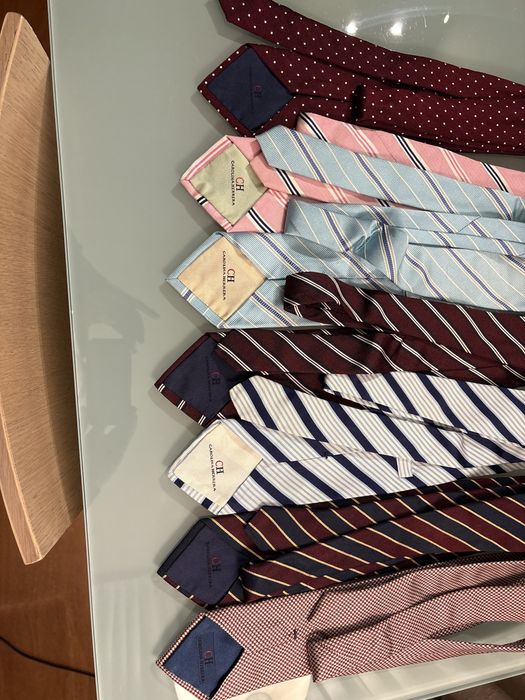 Gravatas carolina herrera