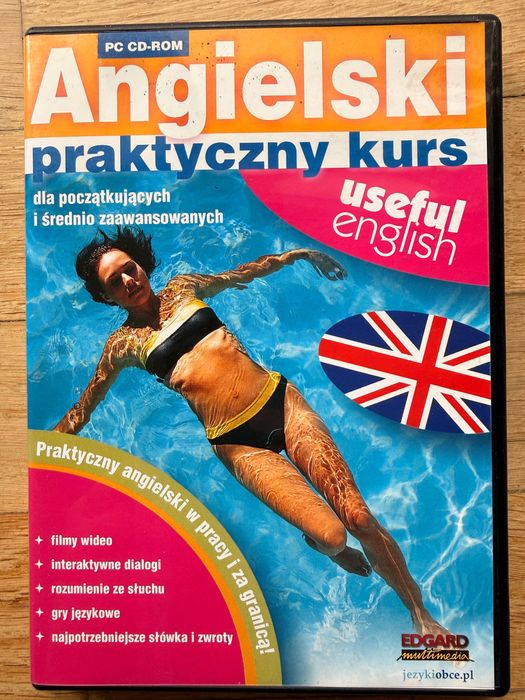 Angielski kurs na DVD 2 płyty