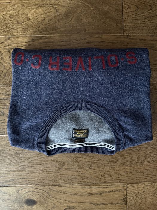 Granatowa (melanz) bluza sOliver rozmiar XXL