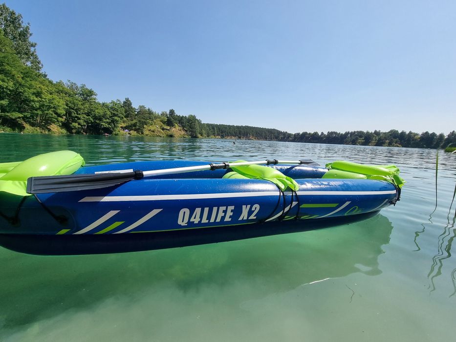 Kajak 2 osobowy z dmuchanymi siedzeniami