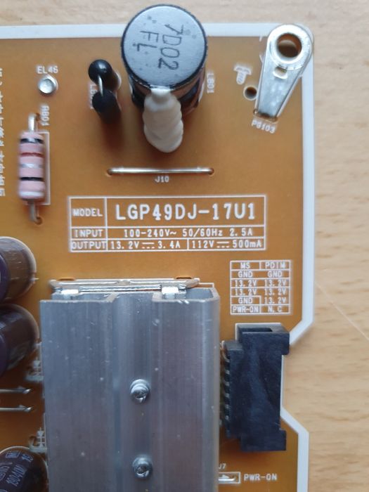 Fonte de alimentação LG 49UM7100PLB