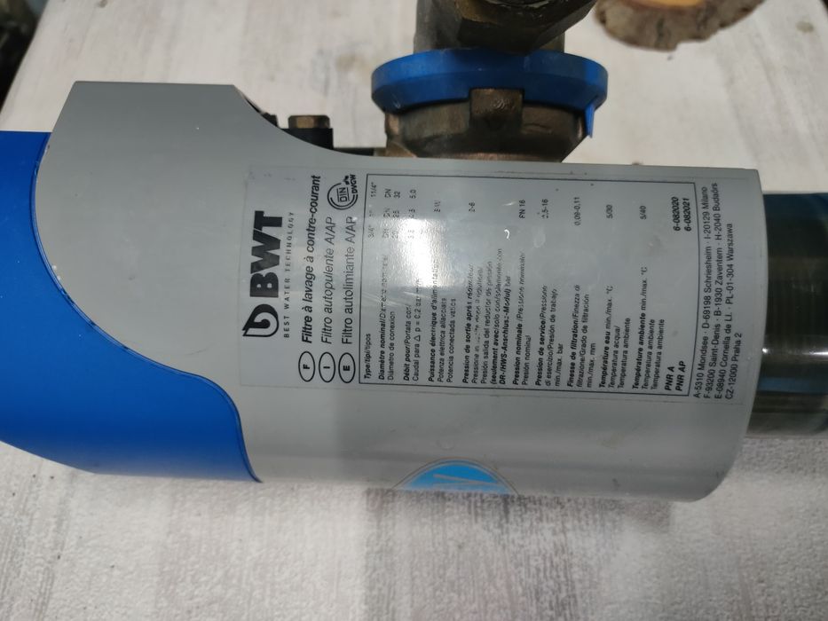 BWT Сітчастий фільтр з автоматичним промиванням