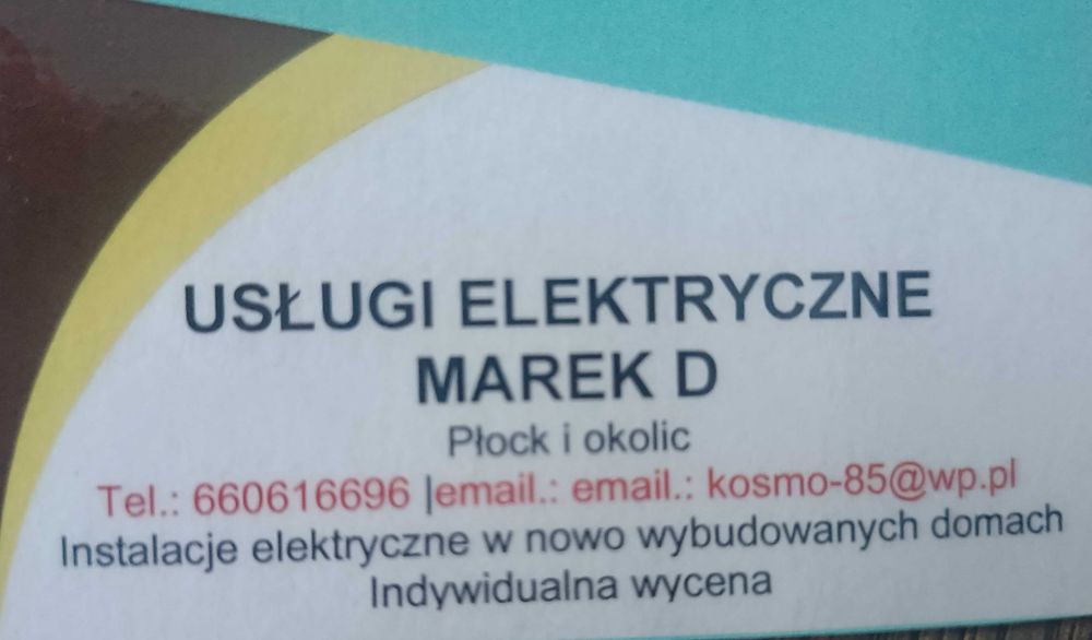 Wykonam instalacje elektryczne w domach i nie tylko