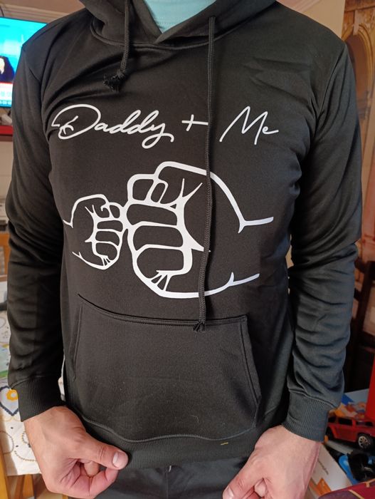 Sweat  pai e eu  tamanho S