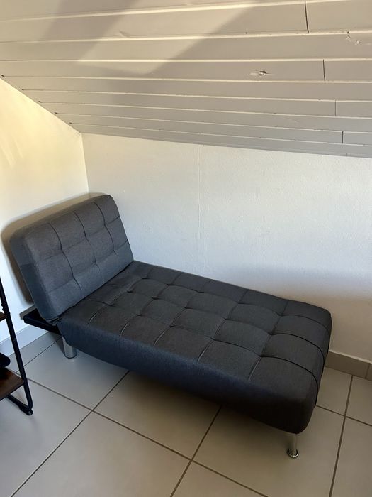 Chaise Longue / Sofá Individual Reclinável – Bom Estado