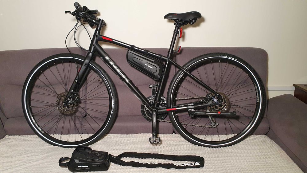 Trek FX 3 Disc stan 5/5 rower kupiony za 4500zł + doinwestowany 1245zł