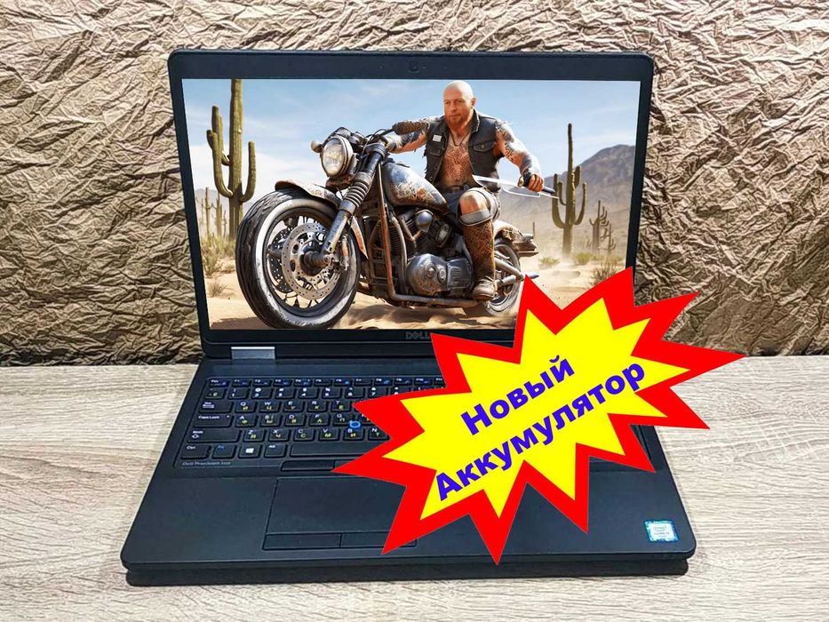 Игровой ноутбук dell precision i7 4-8 ядра для игр Новый аккумулятор