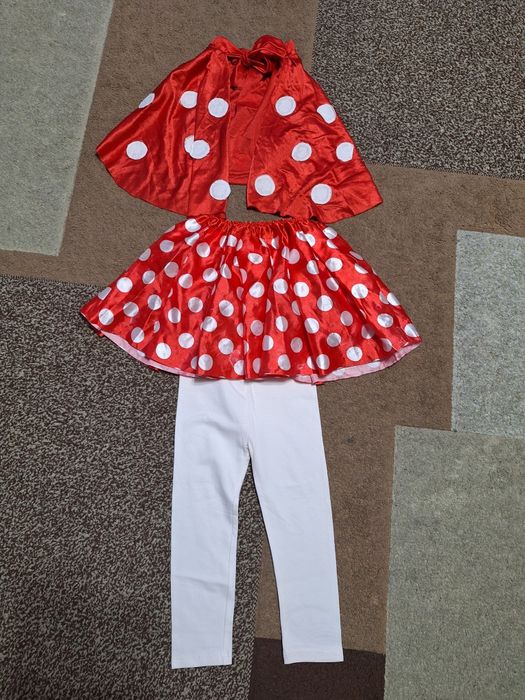 Strój muchomora 110-116 na bal przebierańców bal karnawałowy