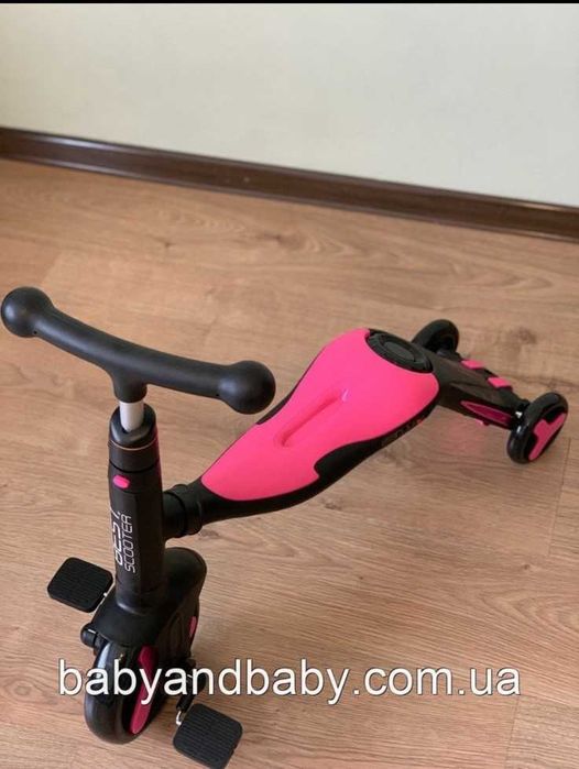 Дитячий самокат -велобіг-велосипед  Best Scooter  3 в 1  (новий )