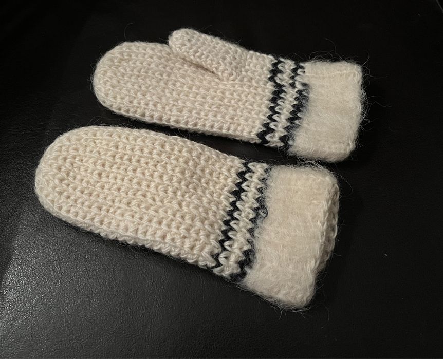 Rękawiczki z owczej wełny