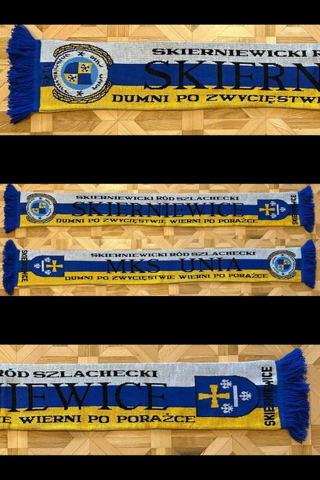 Szalik kibicowski Skierniewice Skierniewicki Ród Szlachecki MKS Unia