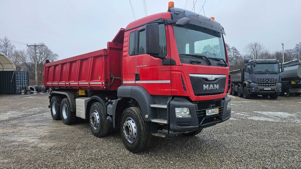 MAN 35.440  8x4  meiller MANUAL euro 6