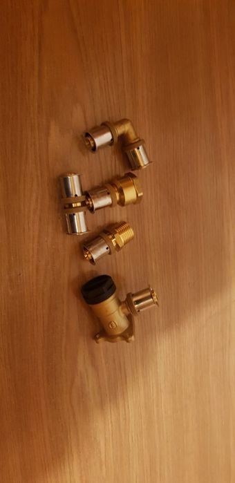 KAN–THERM PRESS PEX zaciskowe press (kolano, trójnik, redukcja)