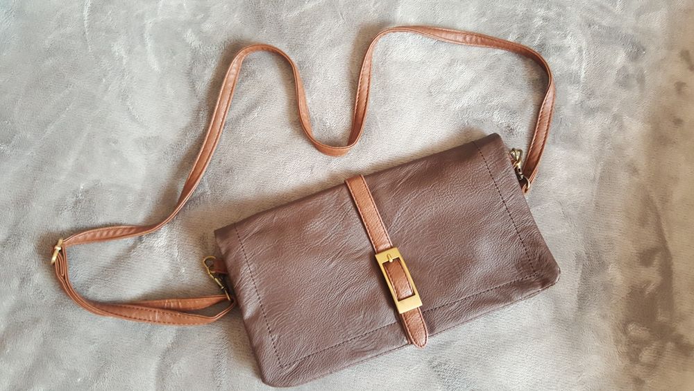 Torebka damska brązowa