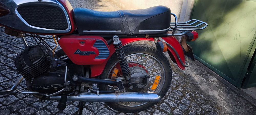 EFS GT Super Sachs 1986 — Original, a trabalhar, com matrícula e Documento Único