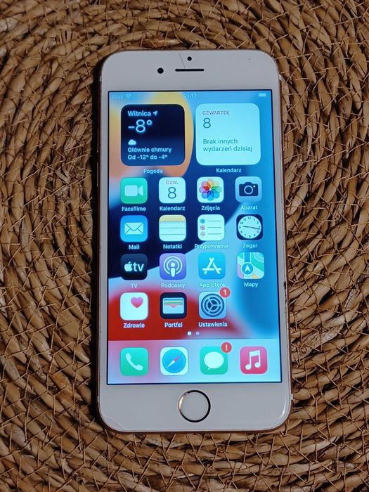 Apple iPhone 6S bateria ok tył różowy
