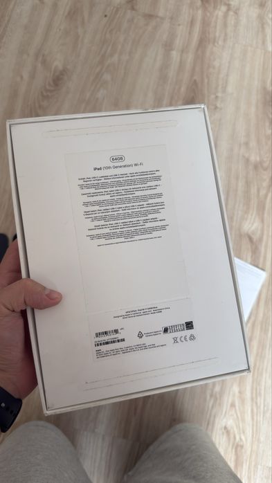 Apple Ipad 10 gen. niebieski 64gb pudełko idealny stan + etui + rysik