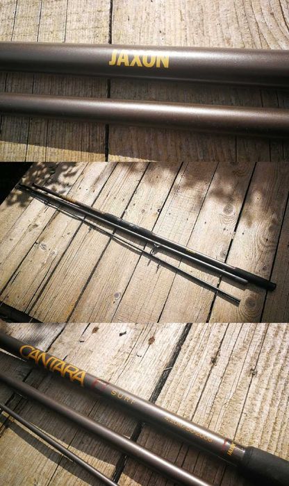 Удилище карповое JRC Powerplay и Jaxon Cantara Surf. Laguna Favorite