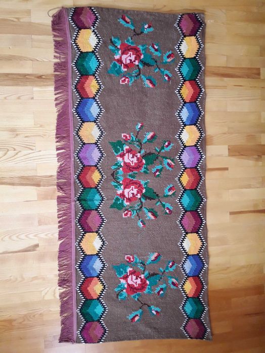 Детский коврик настенный прикроватный ручной работы