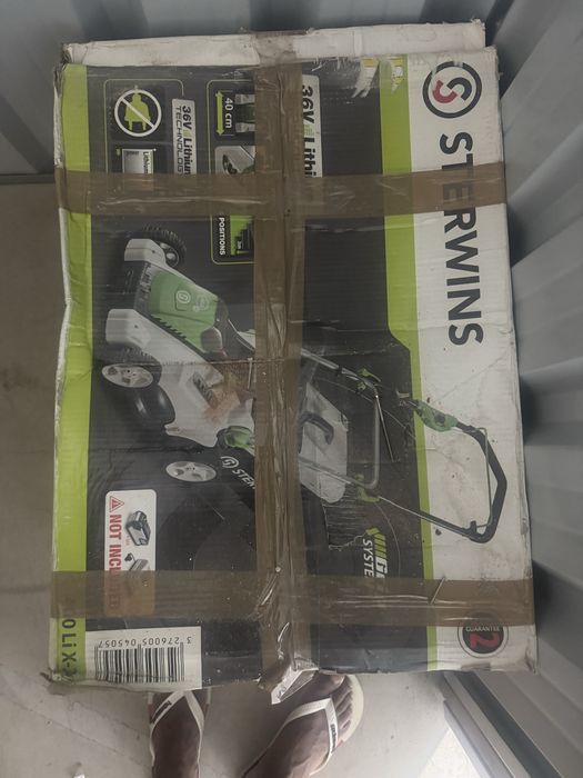 Máquina de Cortar Relva a Bateria Sterwins 36V 40 cm