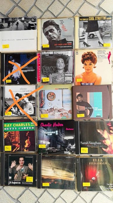 Cds raros e incomuns de jazz, clássica e outros