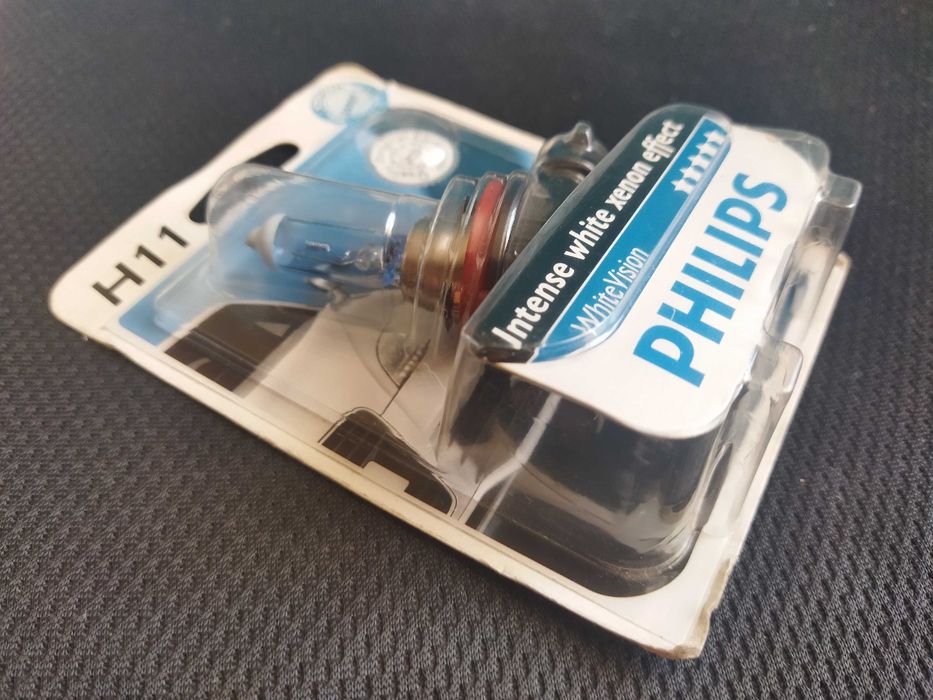 Лампа галогенна Philips Whitevision 12В H11 55Вт 12362WHVB1