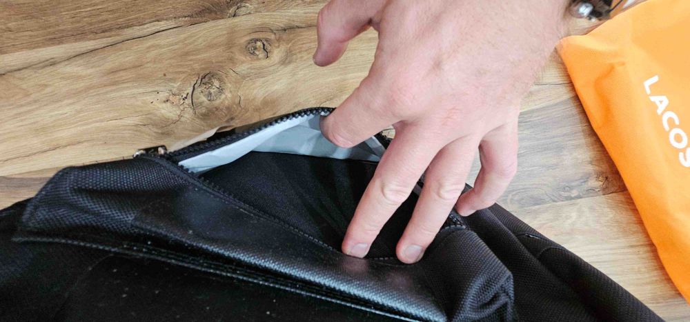 LACOSTE oryginalny plecak z dowodem zakupu. NOWY.