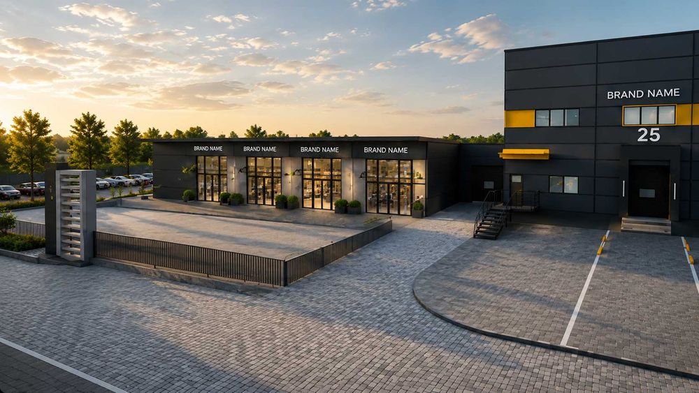 Склад / виробництво від 147 м² до 2831м² | Новий логістичний комплекс | Власність