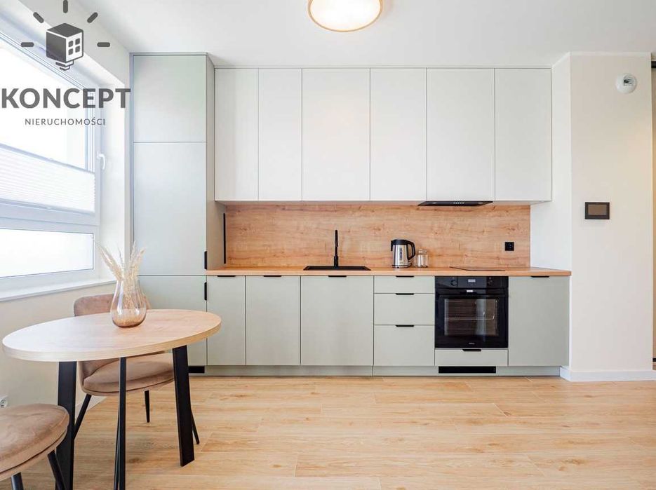 Nowoczesne studio przy Lotnisku | Balkon | Parking
