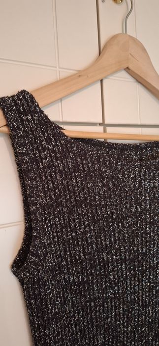 Blusa malha brilhante Tam 38